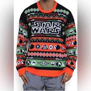 NWT STAR WARS HOLIDAY SWEATER SZ 2X